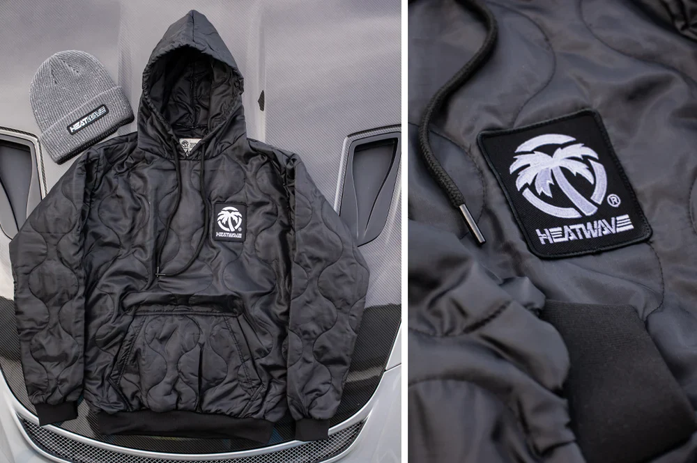 Heat Wave Woobie Hoody: Black - SM / MD Only - Image 3