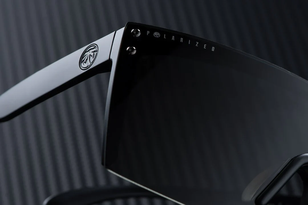 LAZER FACE SUNGLASSES: Black - Image 5