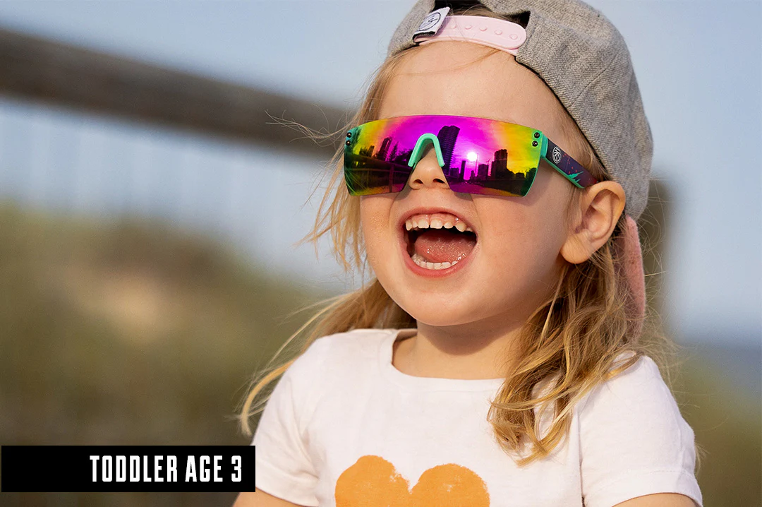 LAZER FACE SUNGLASSES KIDS: Aqua Splash - Image 5