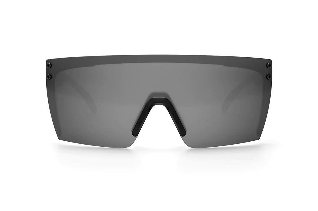 LAZER FACE SUNGLASSES: Silver - Image 3