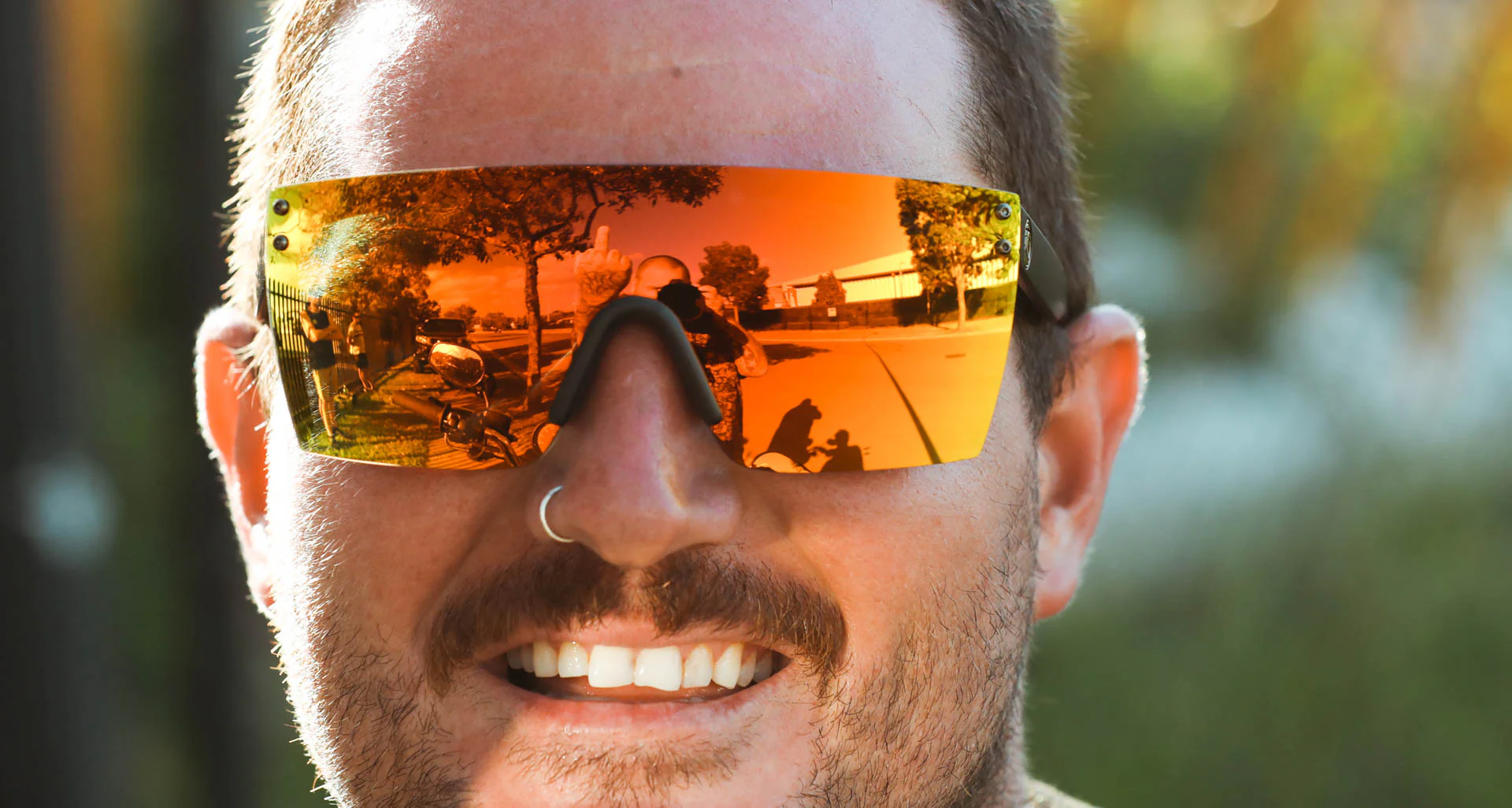 LAZER FACE SUNGLASSES: Sunblast - Image 4