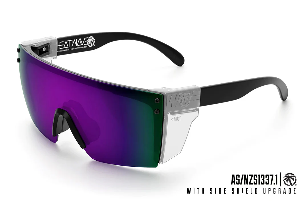 LAZER FACE SUNGLASSES: Ultra Violet - Image 4