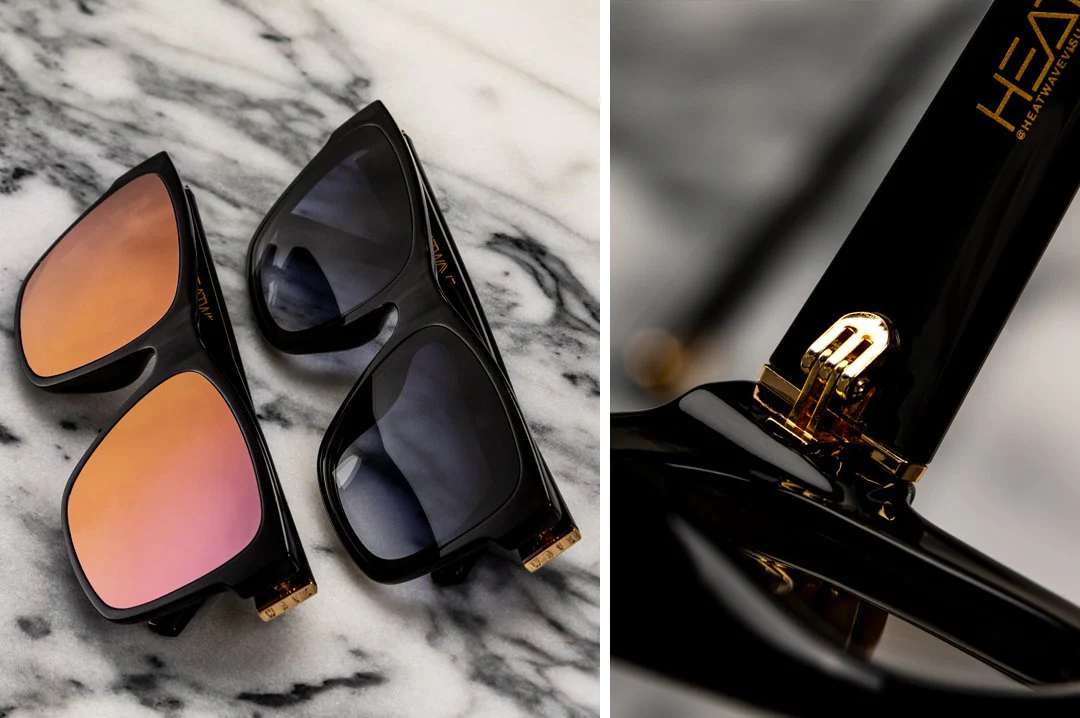 MARILYN SUNGLASSES: Black Frame x Black - Image 4