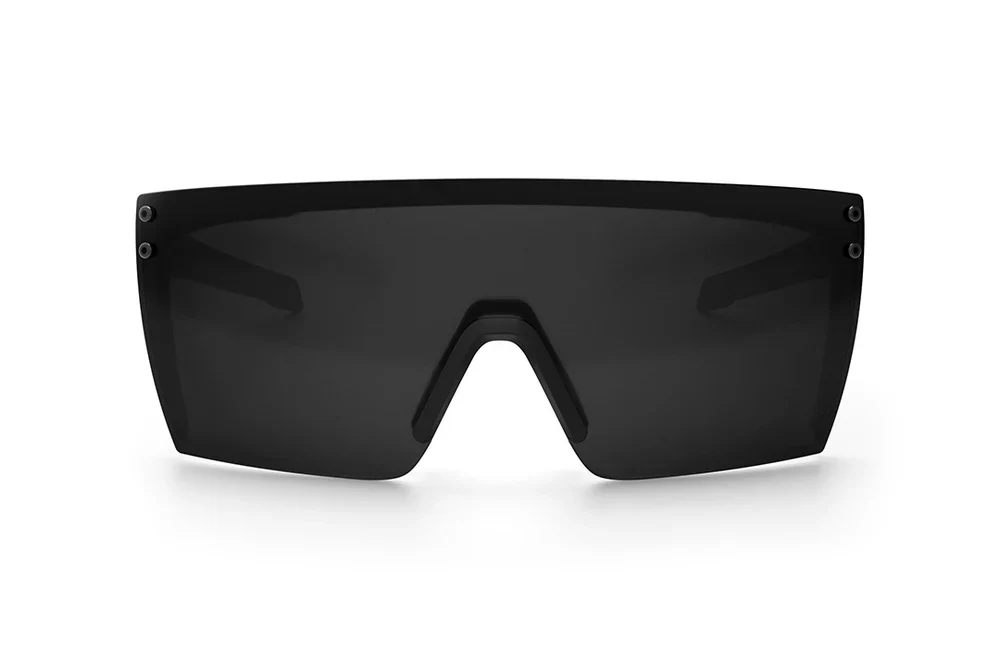 PERFORMANCE LAZER FACE SUNGLASSES: Black - Image 4