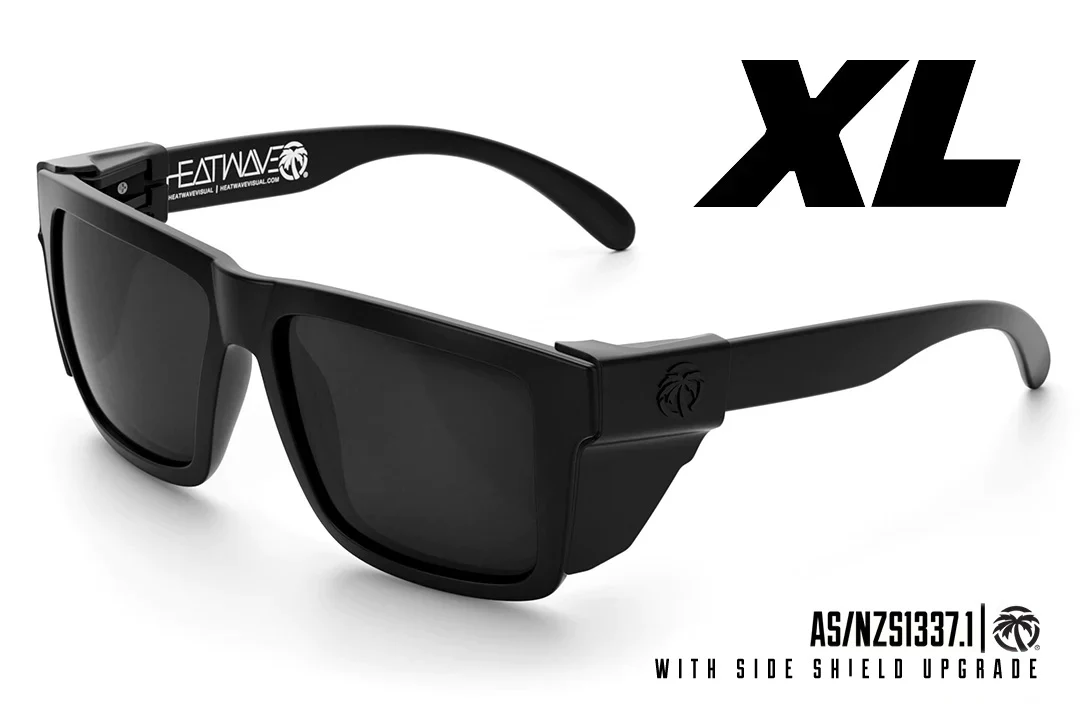 XL VISE SUNGLASSES: Black - Image 8