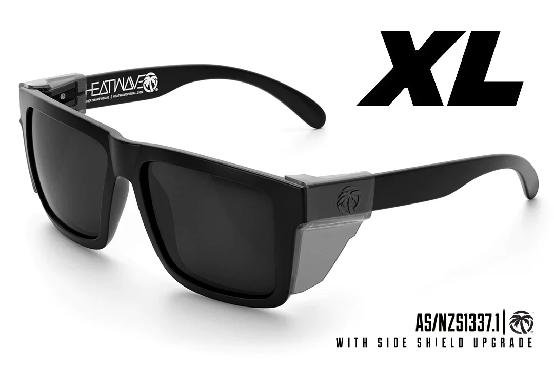 XL VISE SUNGLASSES: Black - Image 9