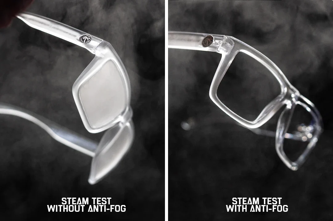 XL VISE SUNGLASSES ANTI FOG: Vapor x Clear - Image 3