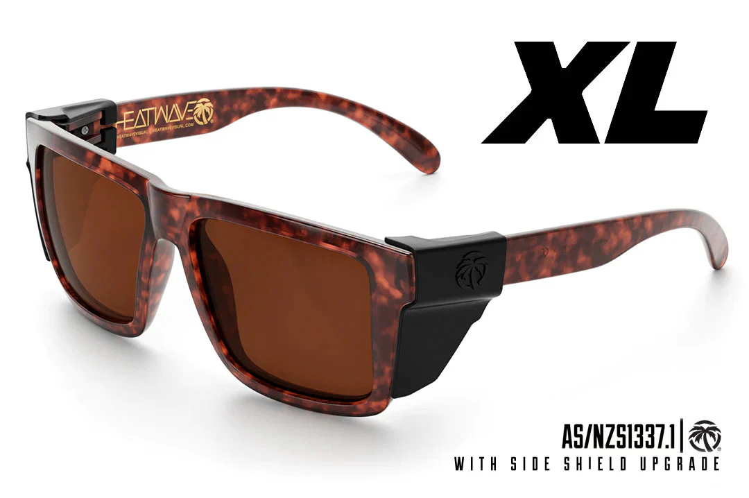 XL VISE SUNGLASSES: Tortoise x Brown Lurk - Image 8